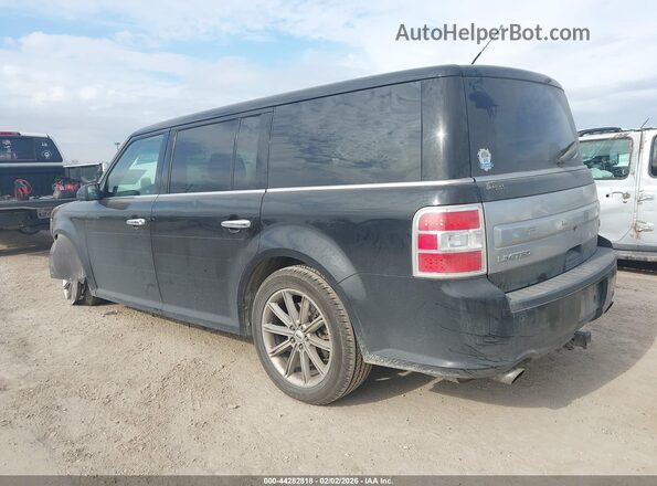 2FMGK5D87HBA01240 2017 FORD FLEX Черный Задняя левая четверть