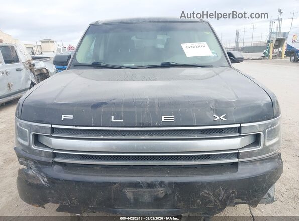 2FMGK5D87HBA01240 2017 FORD FLEX Черный Вид щитка приборов