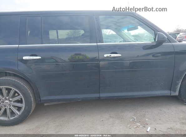2FMGK5D87HBA01240 2017 FORD FLEX Черный Вид задней части салона