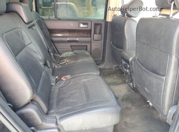 2FMGK5D8XGBA01005 2016 FORD FLEX Black Widok wnętrza z tyłu
