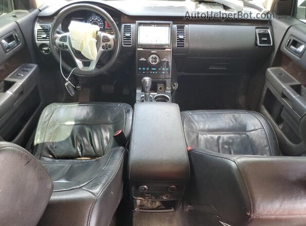 2FMGK5D8XGBA01005 2016 FORD FLEX Black Widok deski rozdzielczej