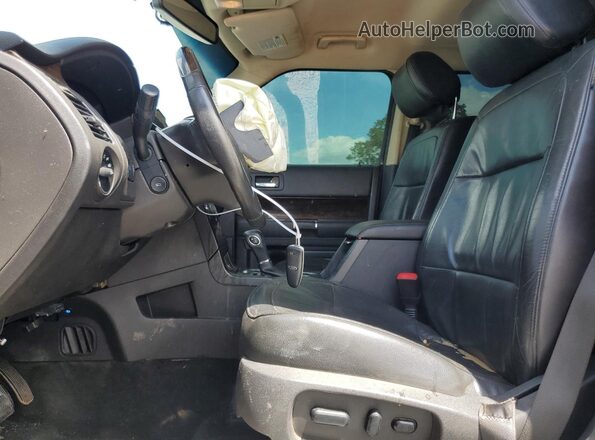 2FMGK5D8XGBA01005 2016 FORD FLEX Black Widok wnętrza z przodu
