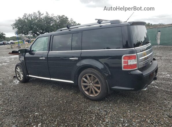 2FMGK5D8XGBA02154 2016 FORD FLEX Black Trasero izquierdo