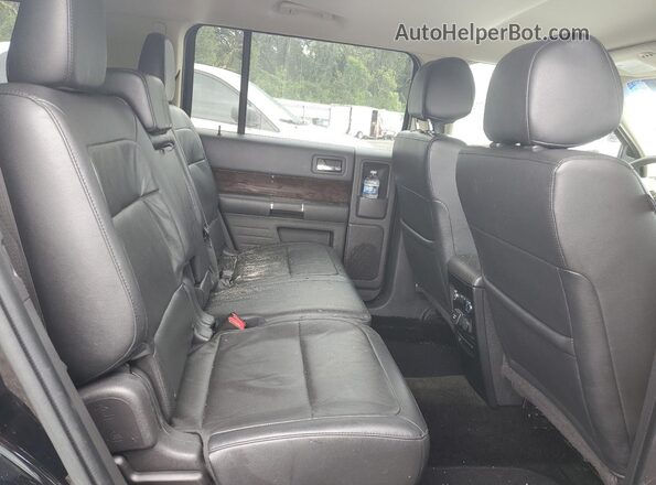 2FMGK5D8XGBA02154 2016 FORD FLEX Black Vista interior trasera