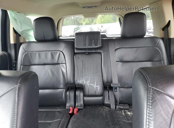 2FMGK5D8XGBA02154 2016 FORD FLEX Black Vista de los asientos traseros