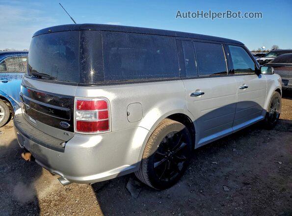 2FMHK6C80GBA23297 2016 FORD FLEX Серебряный Задняя правая четверть