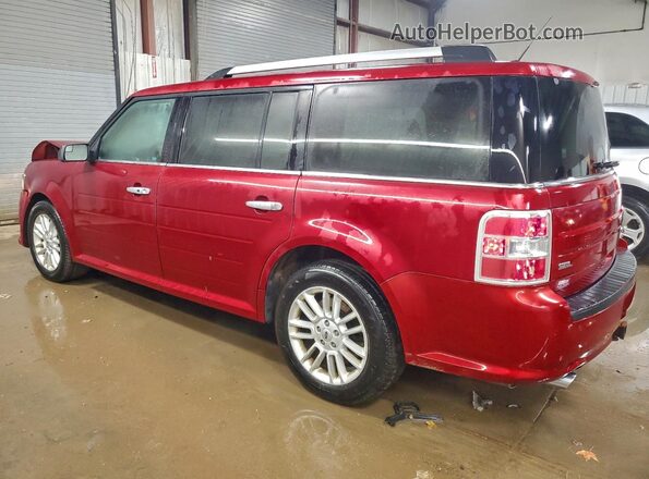 2FMHK6C81GBA04788 2016 FORD FLEX Красный Задняя левая четверть