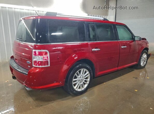 2FMHK6C81GBA04788 2016 FORD FLEX Красный Задняя правая четверть