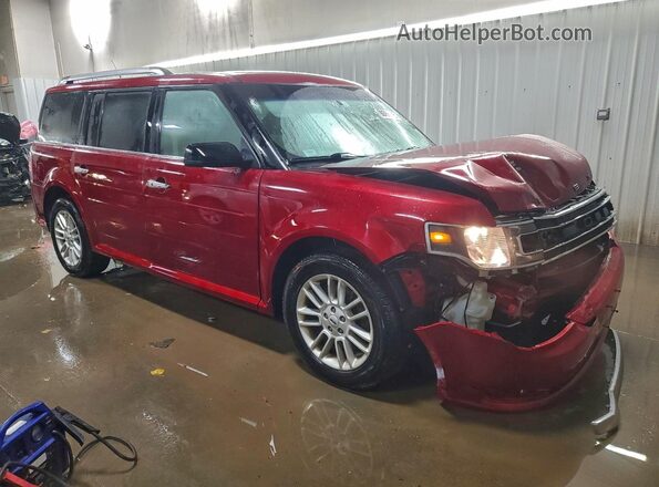 2FMHK6C81GBA04788 2016 FORD FLEX Красный Передняя правая четверть