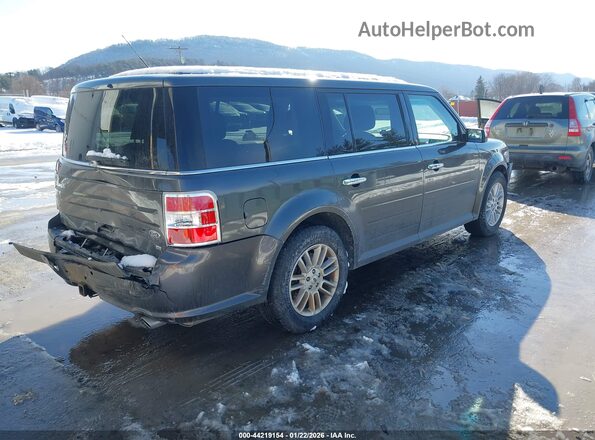 2FMHK6C86HBA04237 2017 FORD FLEX Серый Задняя правая четверть
