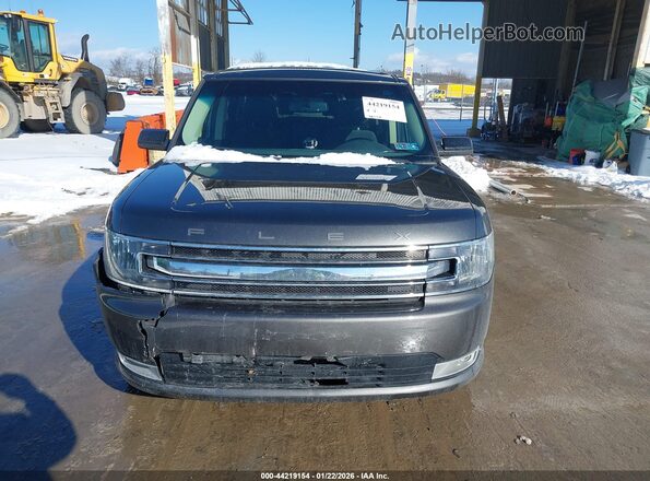 2FMHK6C86HBA04237 2017 FORD FLEX Серый Вид щитка приборов