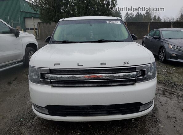 2FMHK6C89KBA20973 2019 FORD FLEX Белый Вид наклейки с VIN-кодом