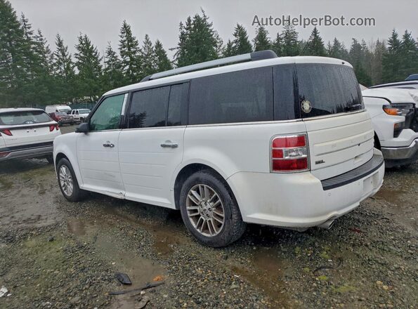 2FMHK6C89KBA20973 2019 FORD FLEX Белый Задняя левая четверть