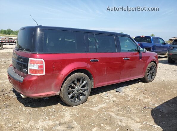2FMHK6D80GBA03405 2016 FORD FLEX Красный Задняя правая четверть