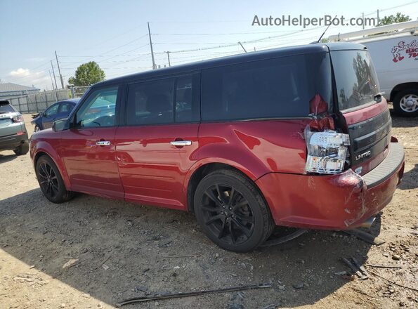 2FMHK6D80GBA03405 2016 FORD FLEX Красный Задняя левая четверть
