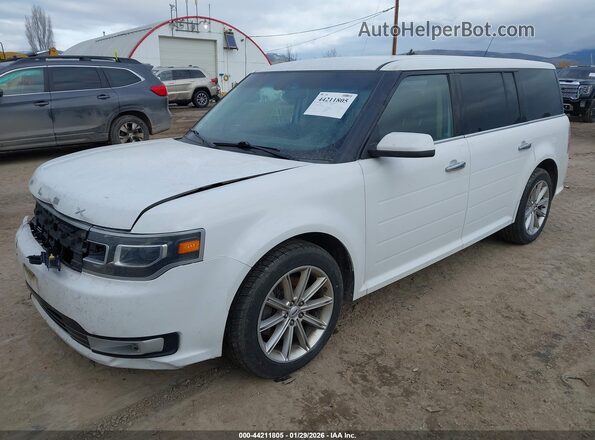 2FMHK6D83HBA07207 2017 FORD FLEX White Front left