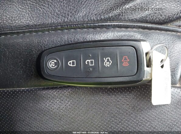 2FMHK6D83HBA07207 2017 FORD FLEX White Dashboard view