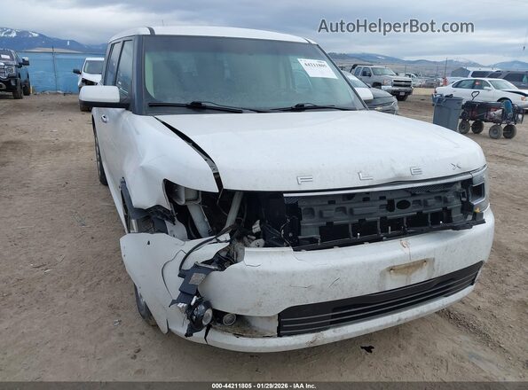 2FMHK6D83HBA07207 2017 FORD FLEX White Front view