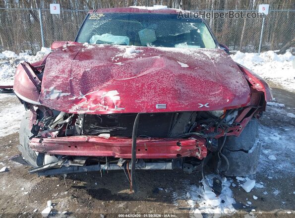 2FMHK6D86KBA20606 2019 FORD FLEX Красный Вид щитка приборов