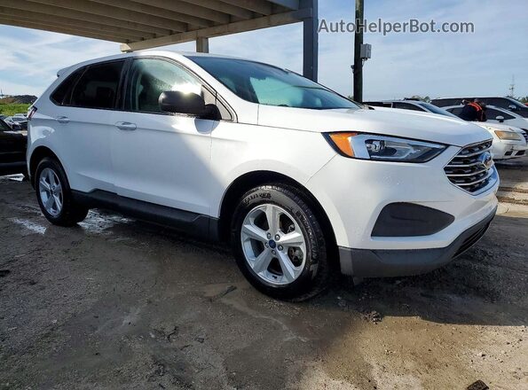 2FMPK3G98LBB42724 2020 FORD EDGE Белый Передняя правая четверть