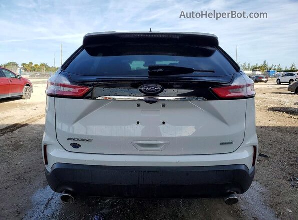 2FMPK3G98LBB42724 2020 FORD EDGE Белый Вид сзади