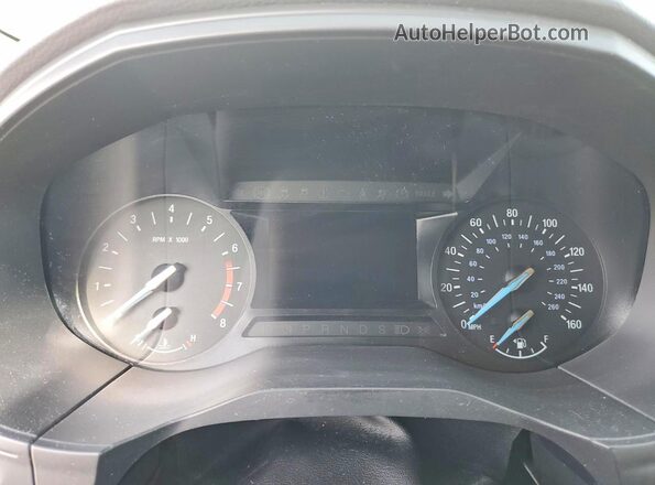 2FMPK3G98LBB42724 2020 FORD EDGE Белый Вид щитка приборов