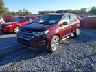 2017 Ford Edge Sel Темно-бордовый vin: 2FMPK3J82HBC59139