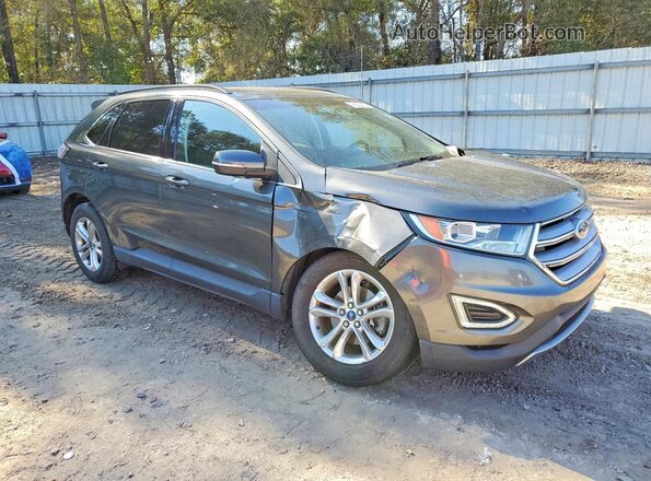 2FMPK3J90GBC23523 2016 FORD EDGE Угольный Передняя правая четверть