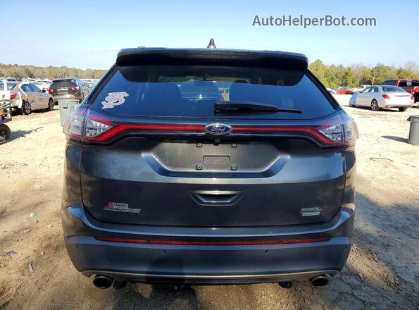 2FMPK3J90GBC23523 2016 FORD EDGE Угольный Вид сзади