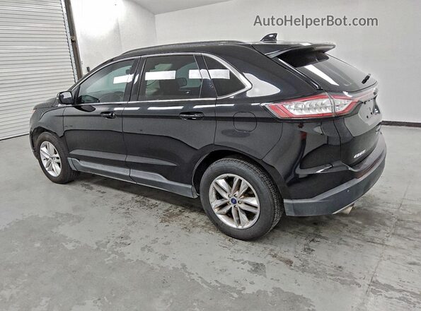 2FMPK3J91JBB51416 2018 FORD EDGE Черный Задняя левая четверть
