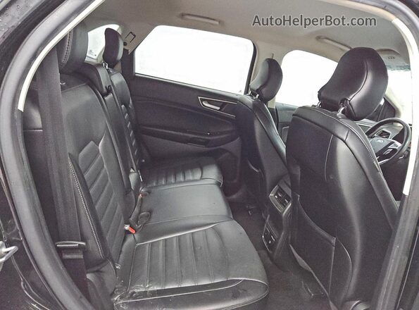 2FMPK3J91JBB51416 2018 FORD EDGE Черный Вид задней части салона