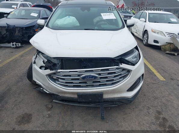 2FMPK3J91KBB68153 2019 FORD EDGE Белый Вид спереди