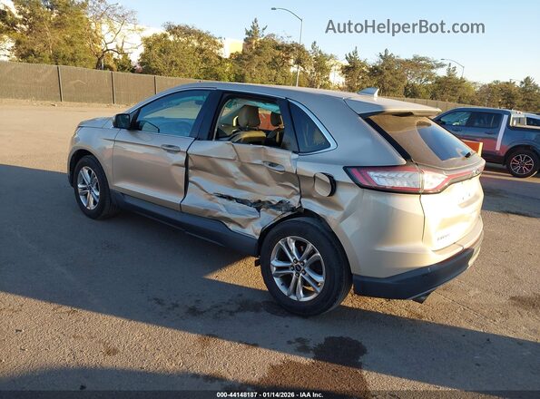 2FMPK3J96HBB19457 2017 FORD EDGE Champagne Задняя левая четверть