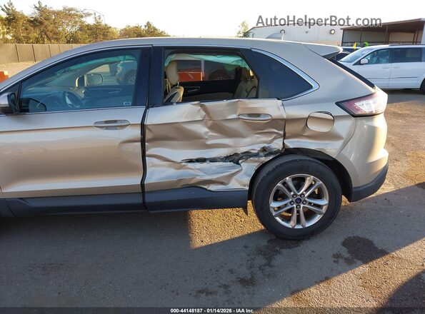 2FMPK3J96HBB19457 2017 FORD EDGE Champagne Вид спереди