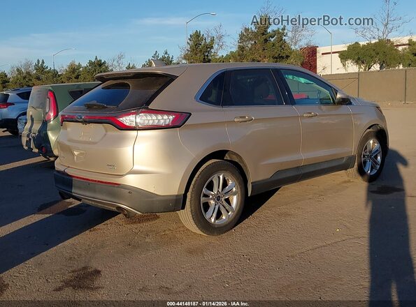 2FMPK3J96HBB19457 2017 FORD EDGE Champagne Задняя правая четверть