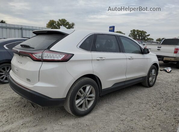 2FMPK3J96JBC00299 2018 FORD EDGE Белый Задняя правая четверть