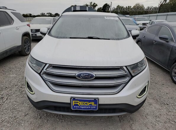 2FMPK3J96JBC00299 2018 FORD EDGE Белый Вид спереди