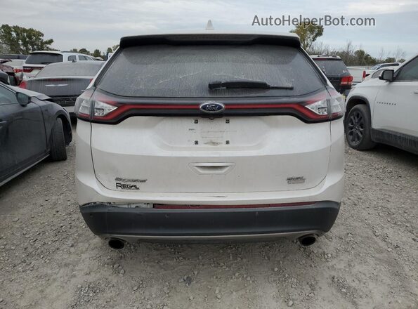 2FMPK3J96JBC00299 2018 FORD EDGE Белый Вид сзади