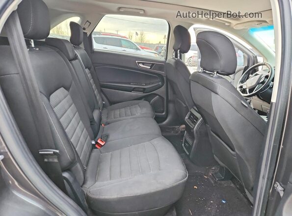 2FMPK3J98GBC46600 2016 FORD EDGE Серый Вид задних сидений