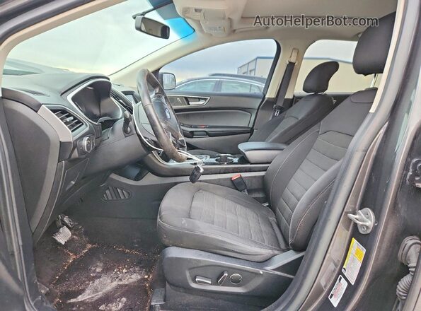 2FMPK3J98GBC46600 2016 FORD EDGE Серый Вид салона спереди