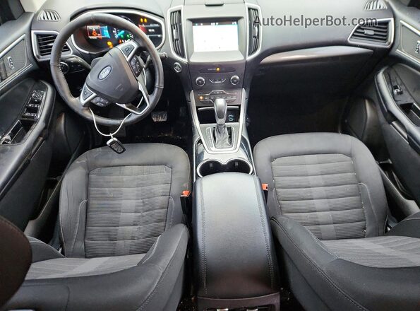 2FMPK3J98GBC46600 2016 FORD EDGE Серый Вид панели приборов
