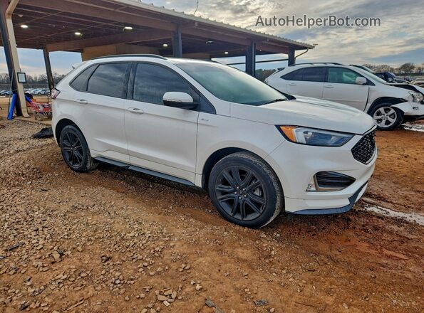 2FMPK3J98LBB10526 2020 FORD EDGE Белый Передняя правая четверть