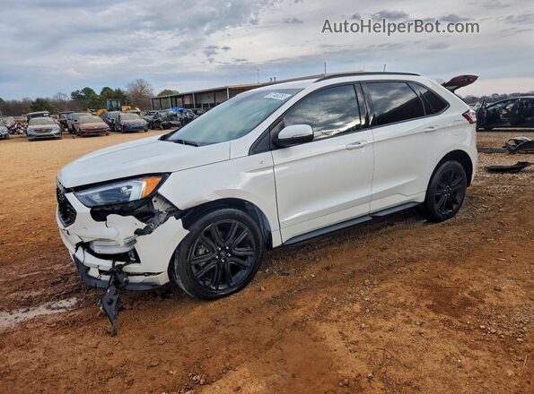 2FMPK3J98LBB10526 2020 FORD EDGE Белый Передняя левая четверть
