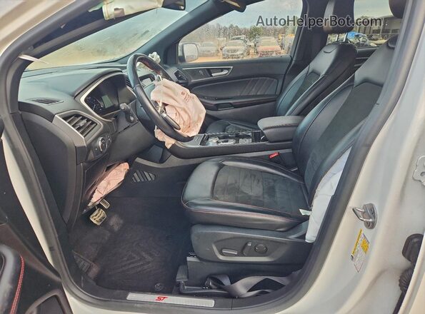 2FMPK3J98LBB10526 2020 FORD EDGE Белый Вид салона спереди