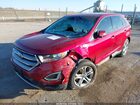 2017 Ford Edge Titanium Бордовый vin: 2FMPK3K93HBC24746