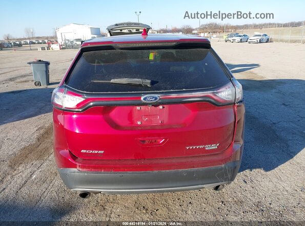 2FMPK3K93HBC24746 2017 FORD EDGE Бордовый 