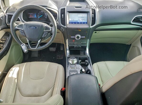 2FMPK3K95LBA26999 2020 FORD EDGE Maroon Вид панелі приладів