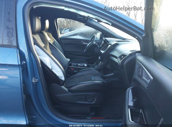 2FMPK4AP3LBA89184 2020 FORD EDGE Black წინა სალონის ხედი