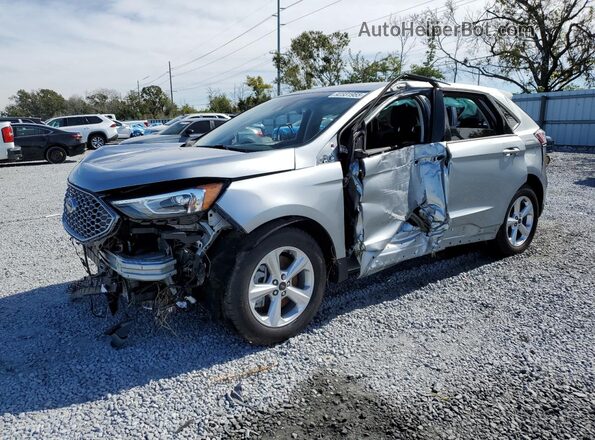 2FMPK4G91RBB10275 2024 FORD EDGE Серебряный Передняя левая четверть