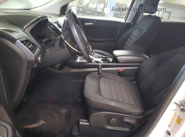 2FMPK4G95GBC58104 2016 FORD EDGE Белый Вид салона спереди